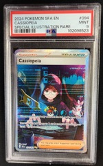 PSA 9 MINT Cassiopeia 94/064 Shrouded Fable Pokemon Graded Card
